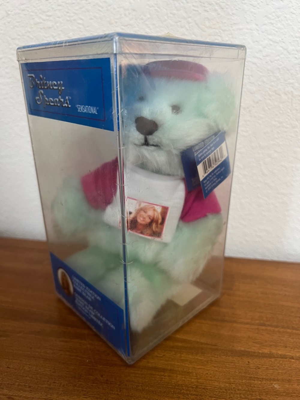 Britney Spears sensational bear collectible #2709 new sealed